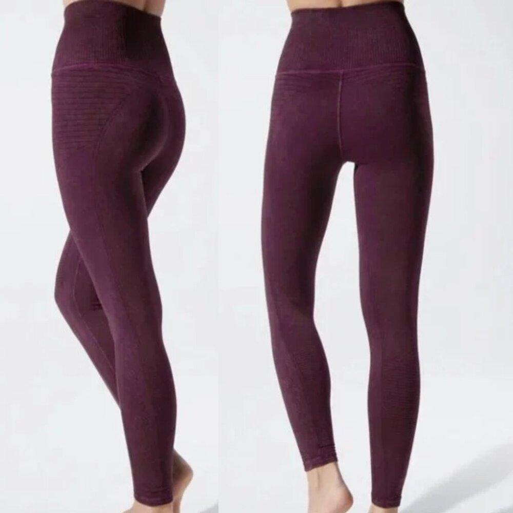 Avocado Vintage Phoenix Fire Leggings Vintage Acai Sports Gym Workout Size